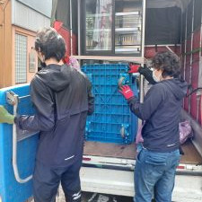 医療用大型ストッカー赤帽配送